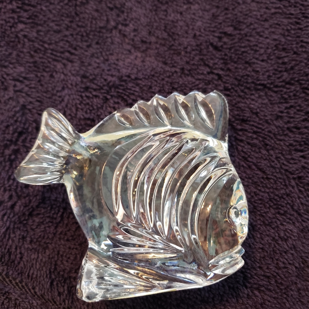Waterford Crystal Fish